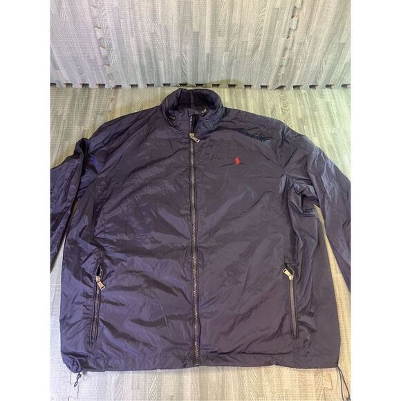 Polo Ralph Lauren Other - BIG & TALL Polo Ralph Lauren Men's Packable Windbreaker Jacket - Size 2XLT- Blue